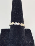 Keith Jack Sterling Size 6 Silver Irish Spiral Ring 925 2mm Full Band Design NWT
