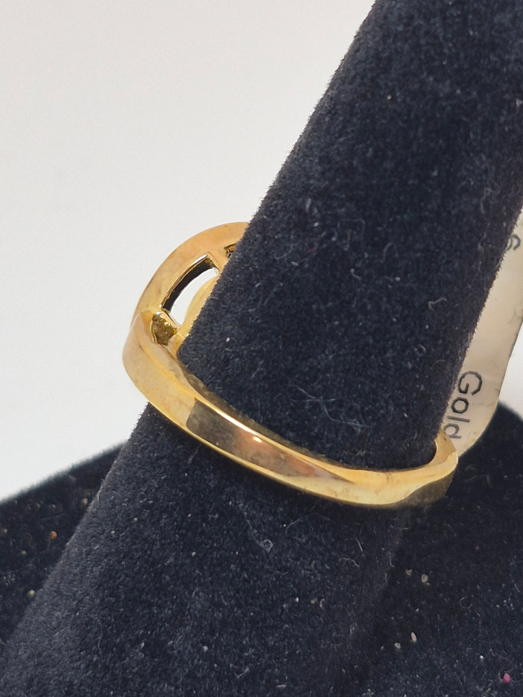 NWT Gold Tone Irish Spiral Ring - Size 9 Tarnish Resistant