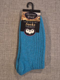 Connemara Merino Wool Socks - NWT - Teal