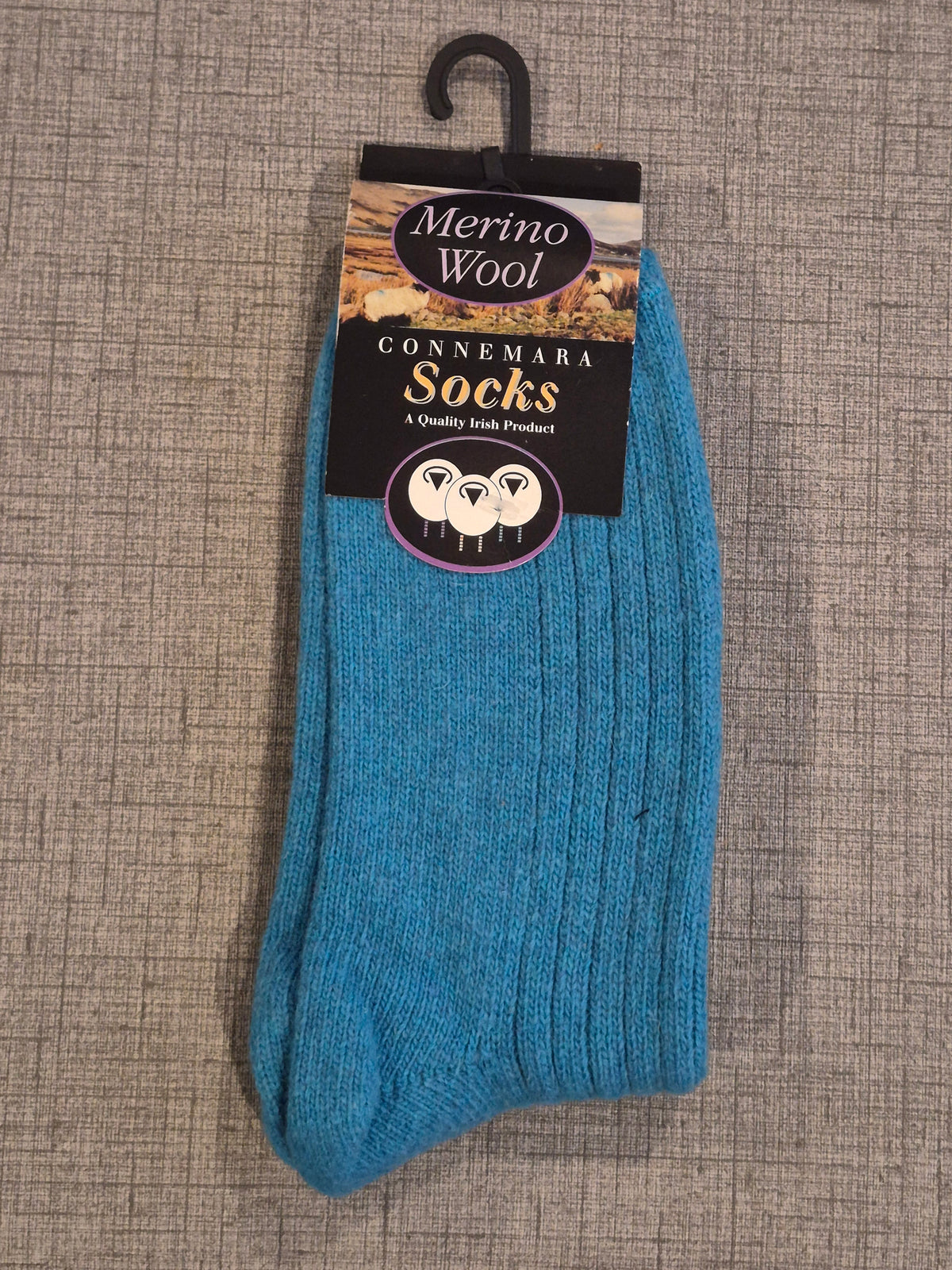 Connemara Merino Wool Socks - NWT - Teal