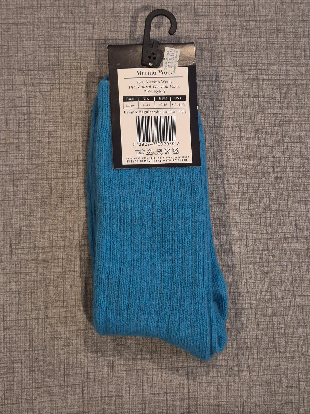 Connemara Merino Wool Socks - NWT - Teal