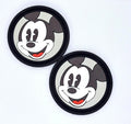 Mickey Mouse Silicone Car Coasters (Set of 2)