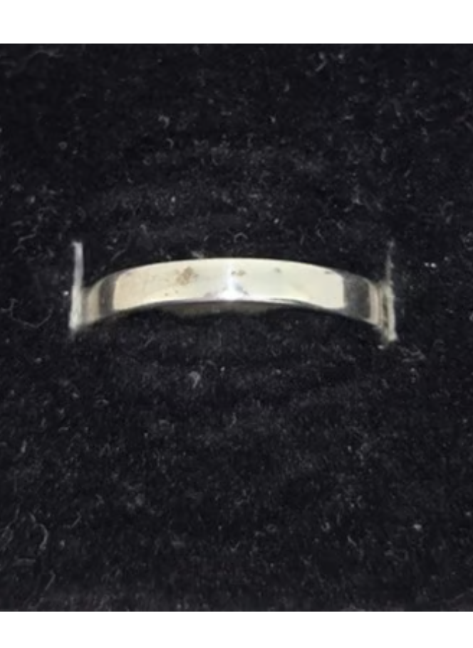 Sterling Silver Puffy Heart Claddagh Ring Sizes 7.5 & 8.5