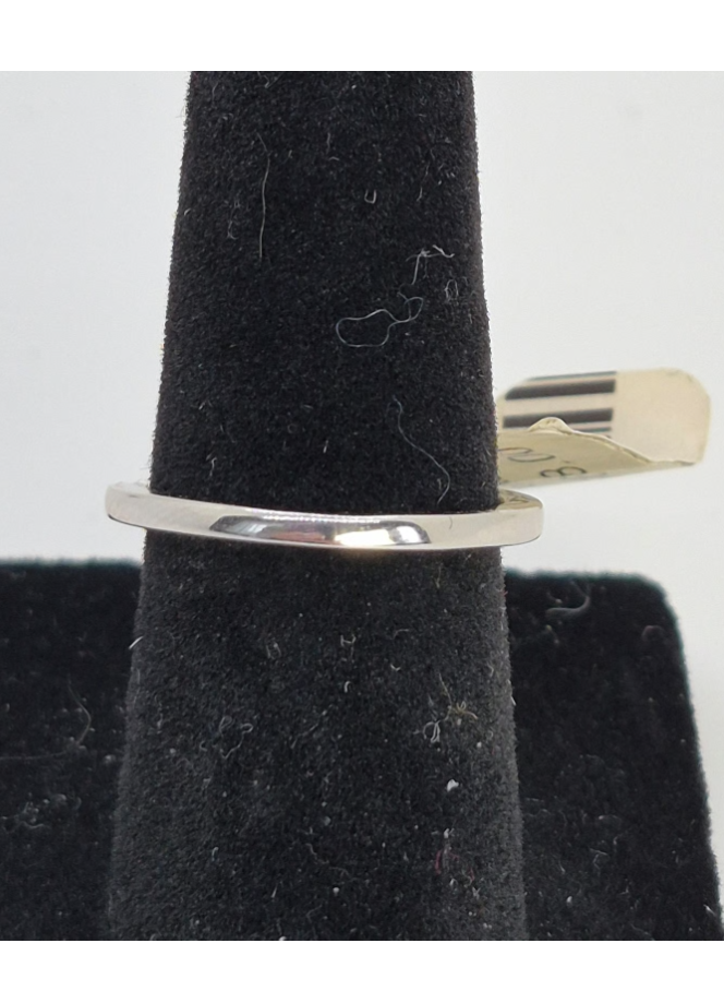 Contemporary Claddagh Ring – Sterling Silver – Size 5, 5.5 & 6  – NWT Made in Ireland
